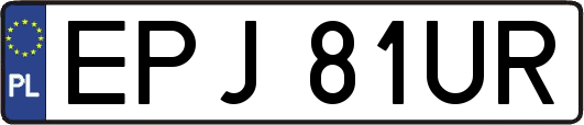 EPJ81UR