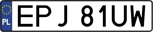 EPJ81UW