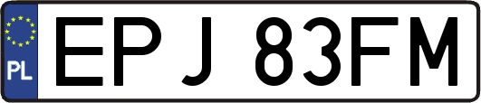 EPJ83FM