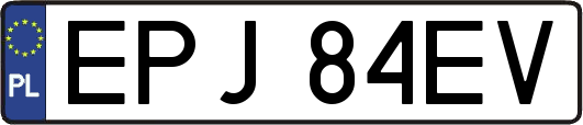 EPJ84EV