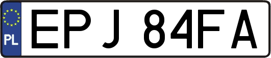 EPJ84FA