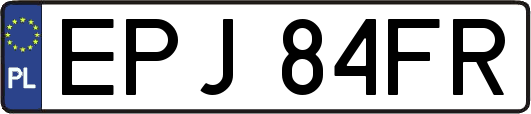 EPJ84FR