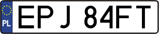 EPJ84FT
