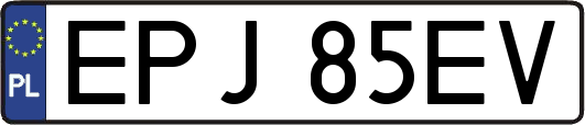 EPJ85EV