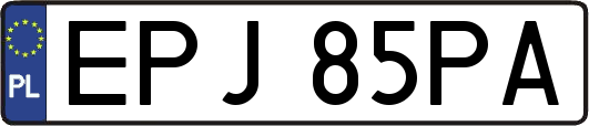 EPJ85PA