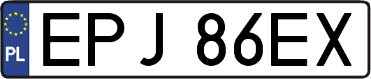 EPJ86EX