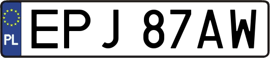 EPJ87AW
