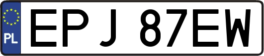 EPJ87EW