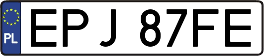 EPJ87FE