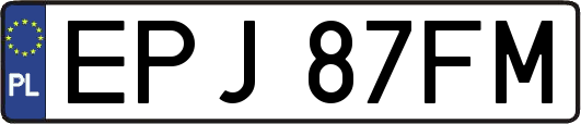 EPJ87FM