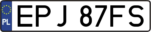 EPJ87FS