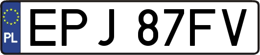 EPJ87FV