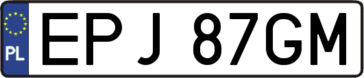 EPJ87GM