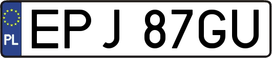 EPJ87GU