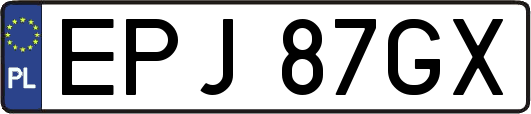 EPJ87GX