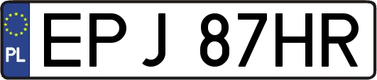 EPJ87HR