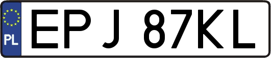 EPJ87KL