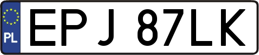 EPJ87LK