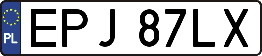 EPJ87LX
