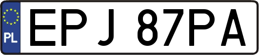 EPJ87PA