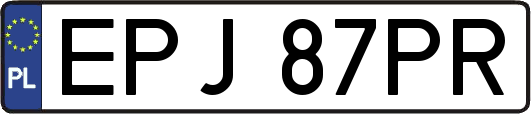 EPJ87PR