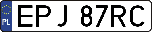 EPJ87RC