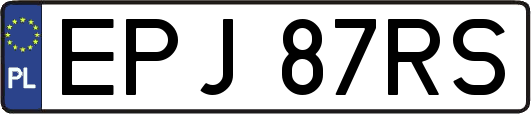 EPJ87RS