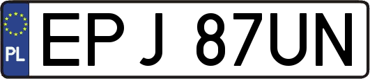 EPJ87UN