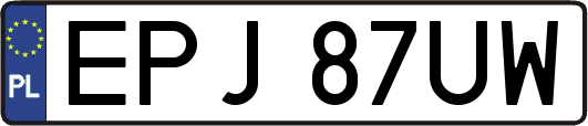 EPJ87UW