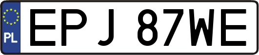 EPJ87WE