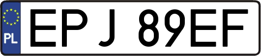 EPJ89EF