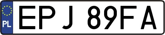 EPJ89FA