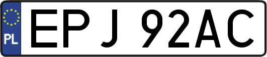 EPJ92AC