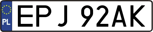 EPJ92AK