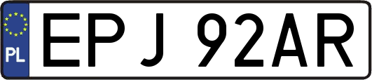 EPJ92AR