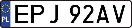 EPJ92AV