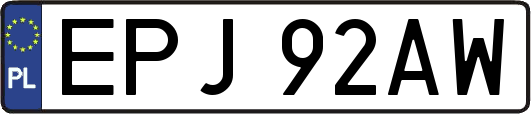 EPJ92AW