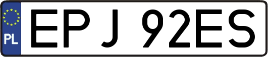EPJ92ES