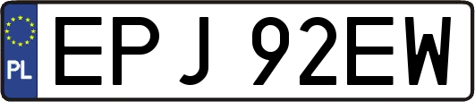 EPJ92EW