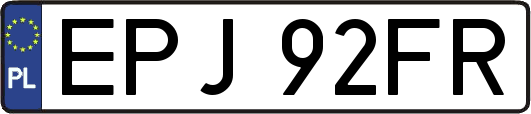 EPJ92FR