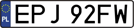 EPJ92FW