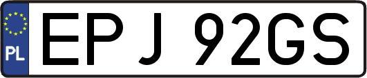 EPJ92GS