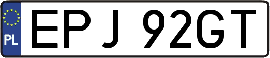EPJ92GT