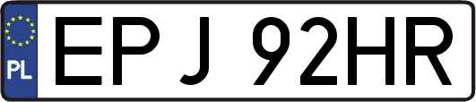 EPJ92HR