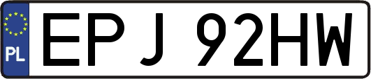 EPJ92HW