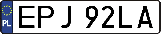EPJ92LA