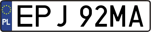 EPJ92MA
