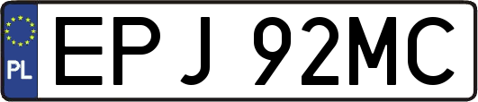 EPJ92MC