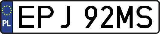 EPJ92MS