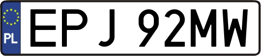EPJ92MW